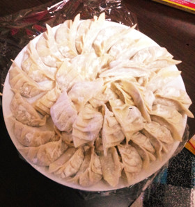 一人前50円?!節約もやし鶏むね餃子♪