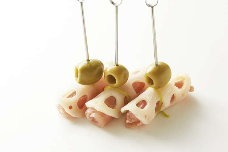 生ハム入り酢れんこん ピンチョス仕立て レシピ 作り方 By 阪急オアシス クックパッド 簡単おいしいみんなのレシピが359万品