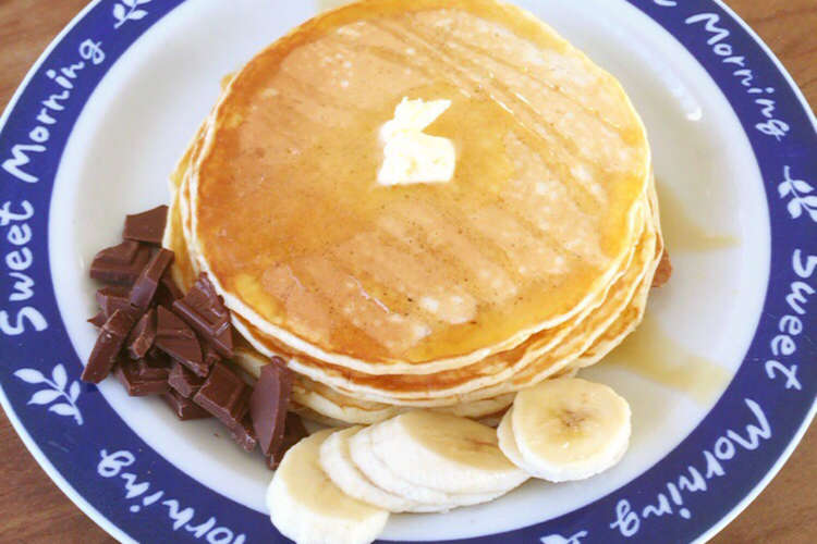 しっとりモチモチ パンケーキ レシピ 作り方 By クックcvivbn クックパッド 簡単おいしいみんなのレシピが353万品