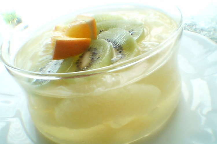 フルーツゼリー レシピ 作り方 By 彩工房花 クックパッド 簡単おいしいみんなのレシピが359万品