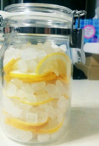風邪予防に！自家製レモンシロップ