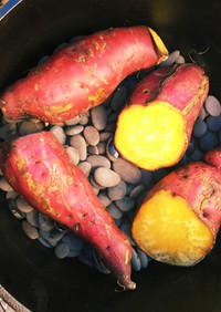 ダッチオーブン石焼き芋