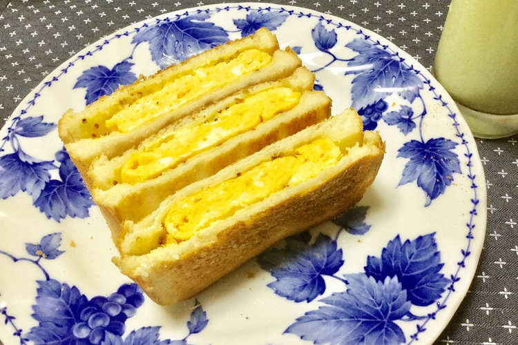 厚焼き卵のトーストサンド レシピ 作り方 By マラガの空 クックパッド 簡単おいしいみんなのレシピが352万品