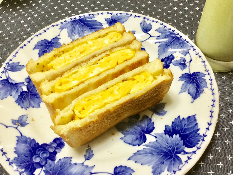 ☆厚焼き卵のトーストサンド☆の画像