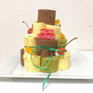 王道 ロールケーキの写真