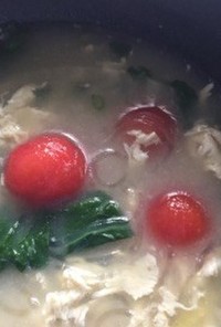 感謝祭リメイク:三色春雨スープ
