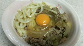 簡単!!牛肉?すき焼き丼?