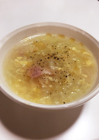 白菜たっぷり☆中華スープ