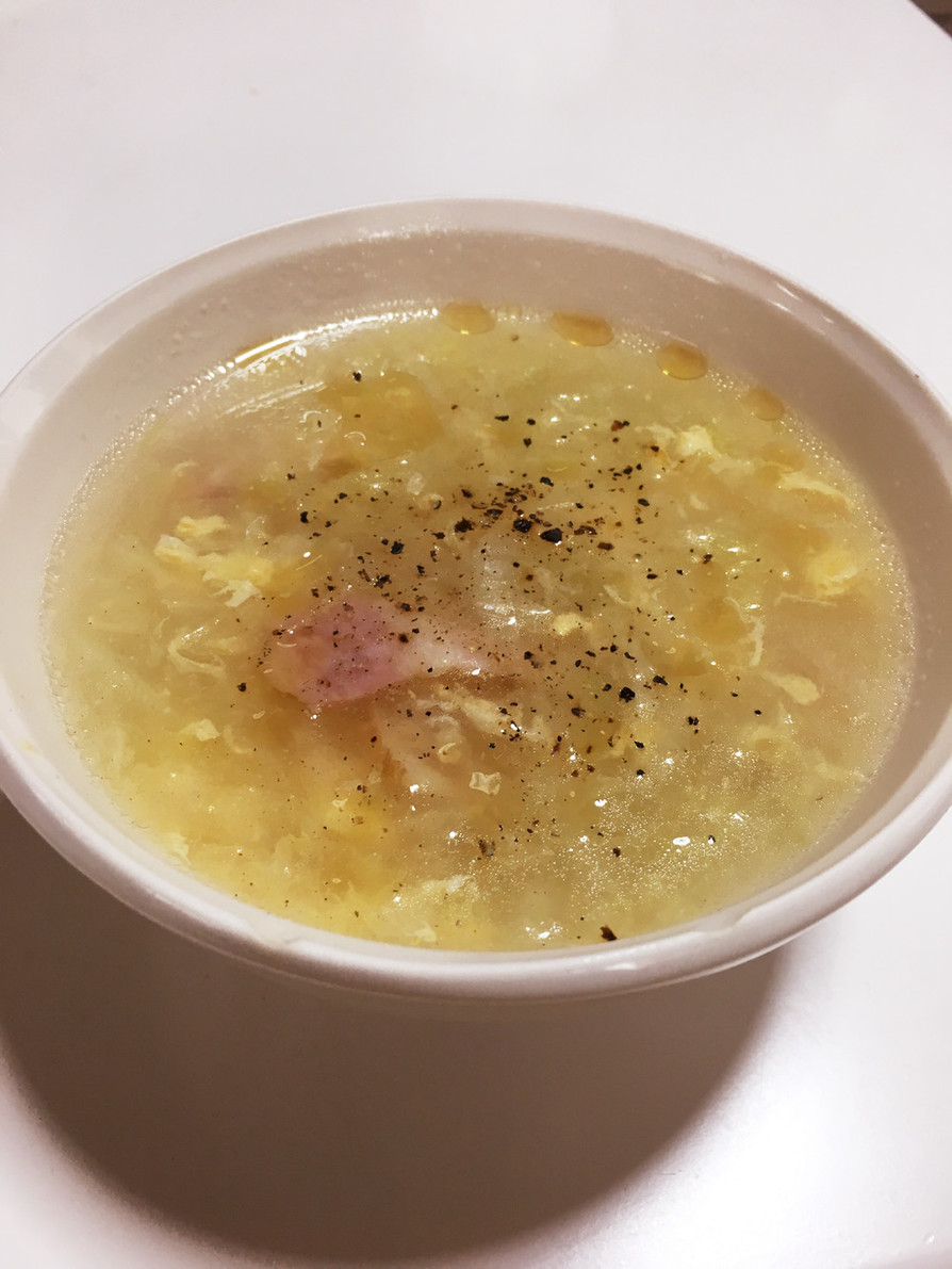 白菜たっぷり☆中華スープの画像