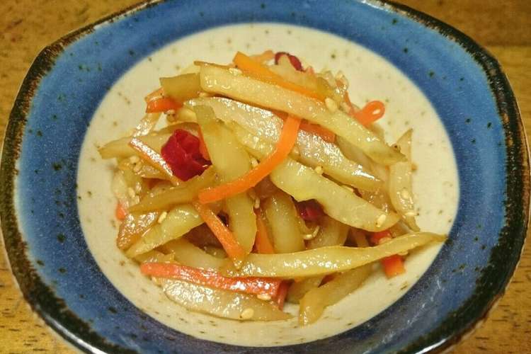 シャキシャキ 菊芋のきんぴら レシピ 作り方 By モーリー食堂 クックパッド 簡単おいしいみんなのレシピが376万品