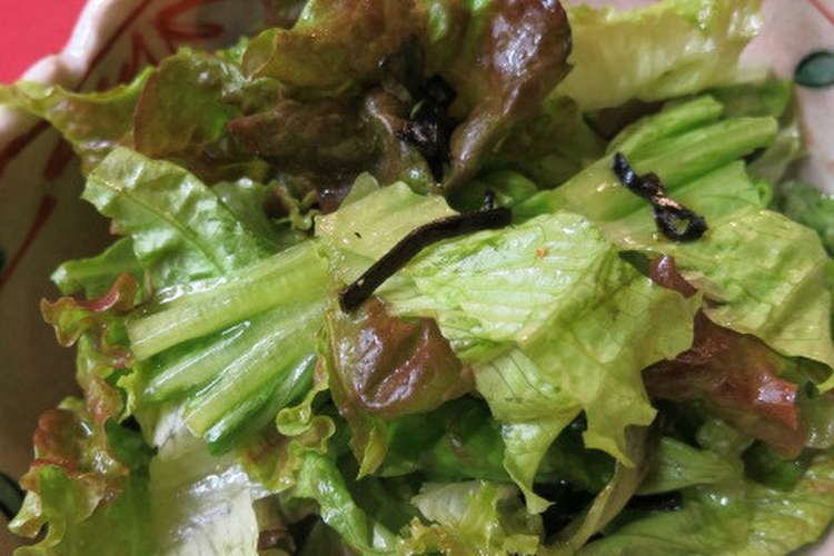 レタス ゆず 塩昆布 ごま油のサラダ レシピ 作り方 By 忠犬 大吉 クックパッド 簡単おいしいみんなのレシピが367万品