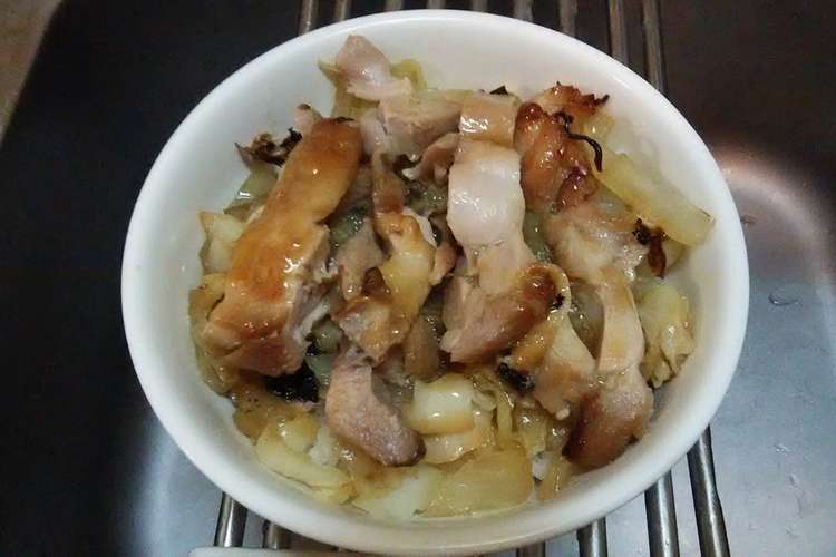 ヘルシオグリエで鶏もも肉のグリル丼 レシピ 作り方 By 社怪人 クックパッド