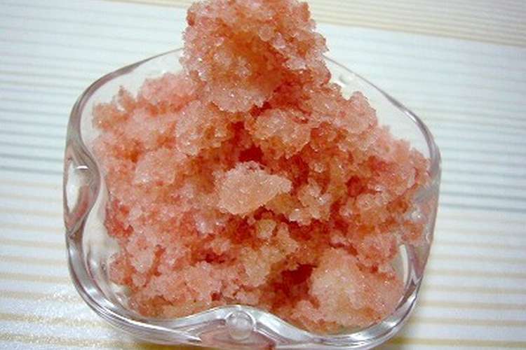 １００ スイカ カキ氷 ジュース レシピ 作り方 By Morikun クックパッド 簡単おいしいみんなのレシピが360万品