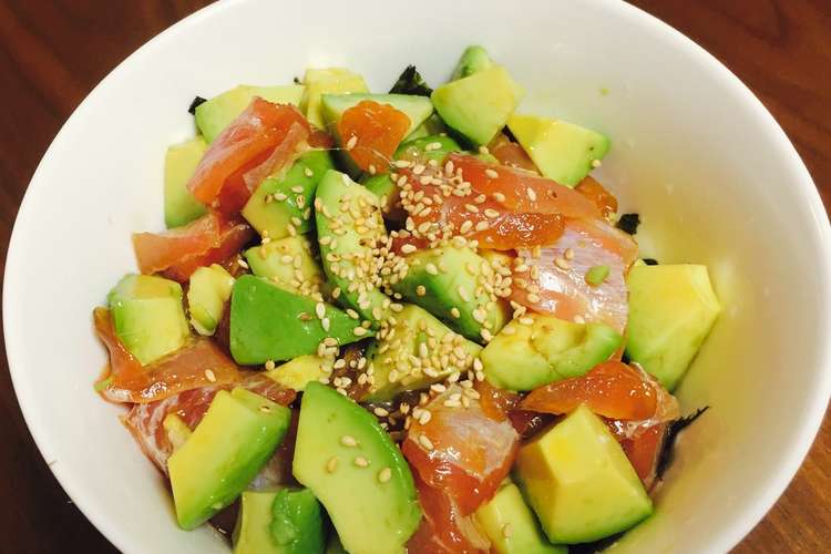 一手間で ちらし寿司風アボカドマグロ丼 レシピ 作り方 By クック6j85qp クックパッド 簡単おいしいみんなのレシピが359万品