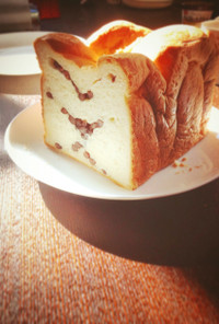 ♯食パン#甘納豆♯朝ごはん♯ふかふか