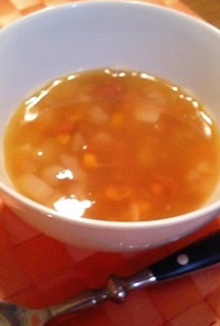 コンビーフのスープ