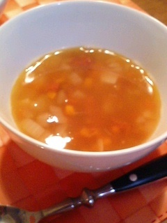 コンビーフのスープ