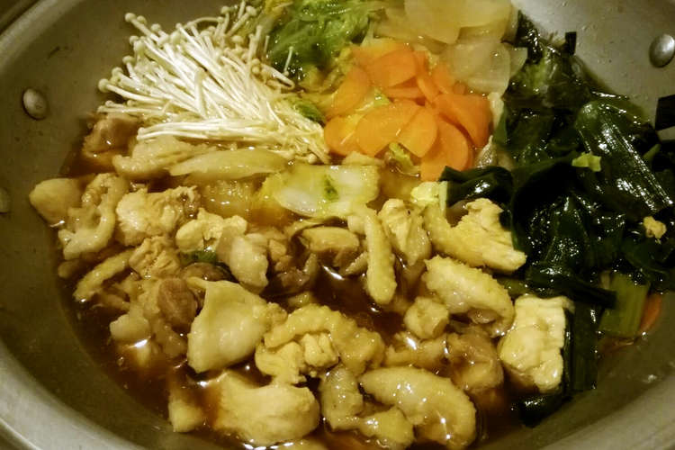 地鶏屋の九条ねぎと京地どりの鶏すき レシピ 作り方 By 京都府 クックパッド 簡単おいしいみんなのレシピが350万品