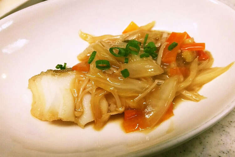 時短で簡単 たらの中華風白菜あんかけ レシピ 作り方 By まるんくん クックパッド 簡単おいしいみんなのレシピが352万品