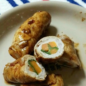 レンジで時短!お弁当にも定番の肉巻き野菜
