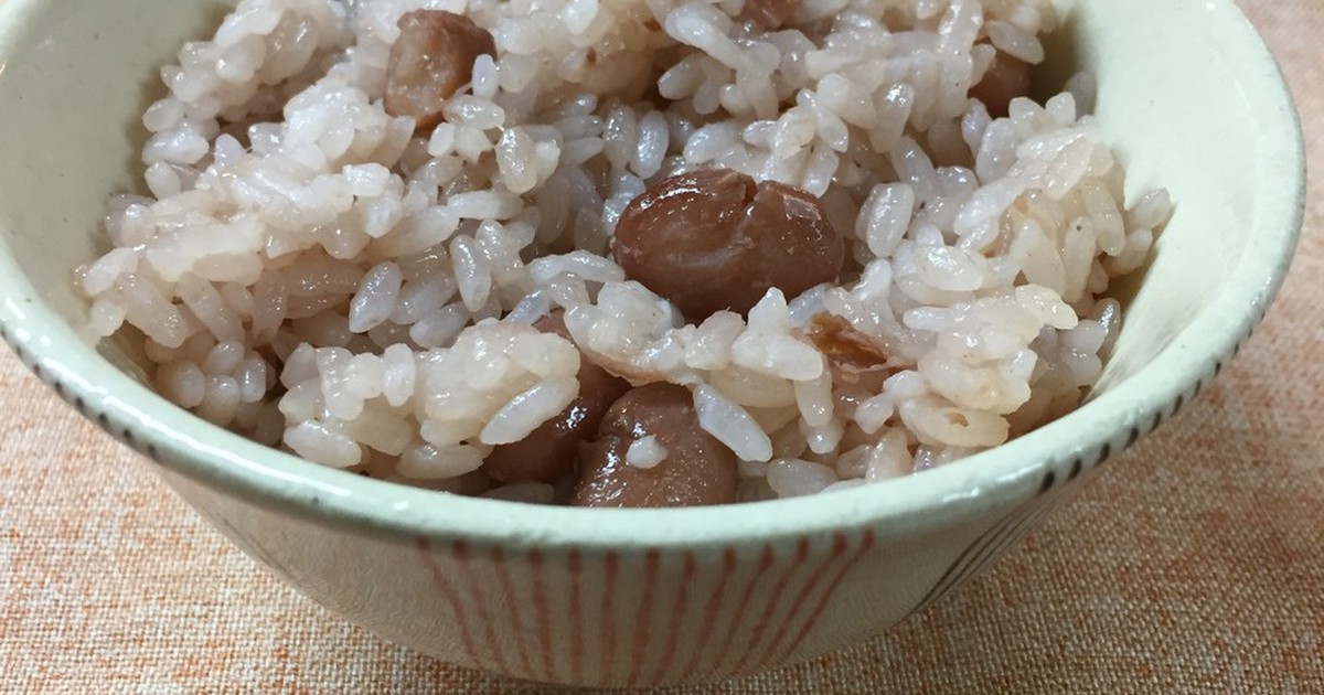 富山の甘い豆おこわ レシピ 作り方 By クックrzzi4n クックパッド 簡単おいしいみんなのレシピが354万品