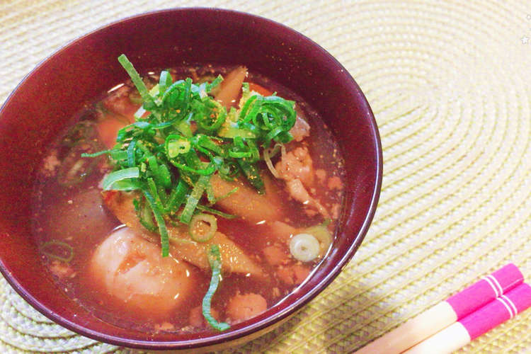 スープ 汁物 栄養たっぷり美味しい豚汁 レシピ 作り方 By オレンジ ぴーる クックパッド 簡単おいしいみんなのレシピが366万品