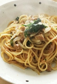 簡単しそツナパスタ