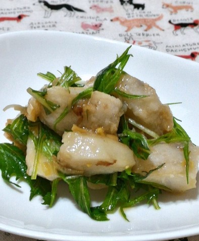 低カロリーおかず　里芋の生姜サラダの写真