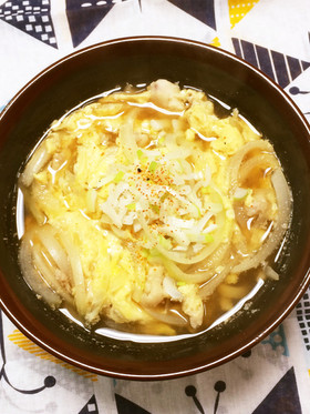 風邪っ子に♡親子うどん