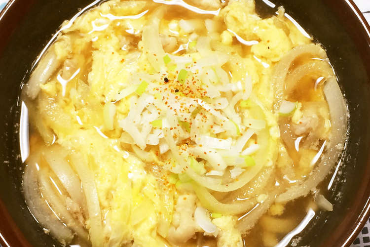 風邪っ子に 親子うどん レシピ 作り方 By 空耳ママ クックパッド 簡単おいしいみんなのレシピが360万品