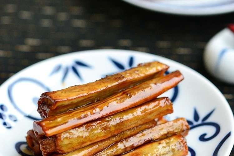 やみつき揚げ焼きごぼう 作りおき レシピ 作り方 By 鈴木美鈴 クックパッド 簡単おいしいみんなのレシピが352万品