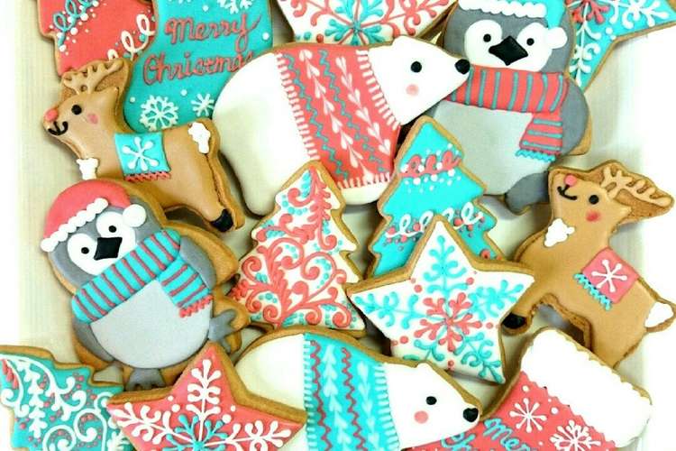 クリスマスアイシングクッキー 16 レシピ 作り方 By Pinki クックパッド 簡単おいしいみんなのレシピが349万品