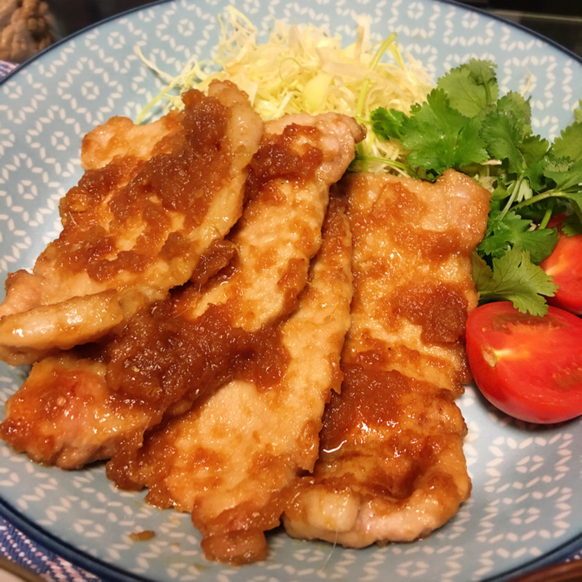 オレンジジンジャーポークメダリオンのレシピ