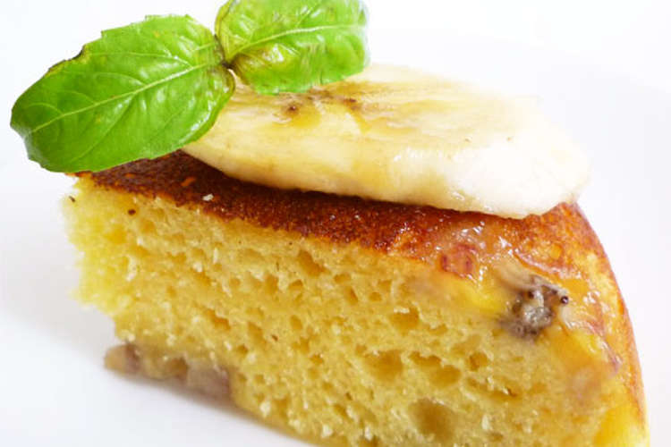 炊飯器とhmで 豆乳とバナナのケーキ レシピ 作り方 By Liqueur クックパッド 簡単おいしいみんなのレシピが350万品