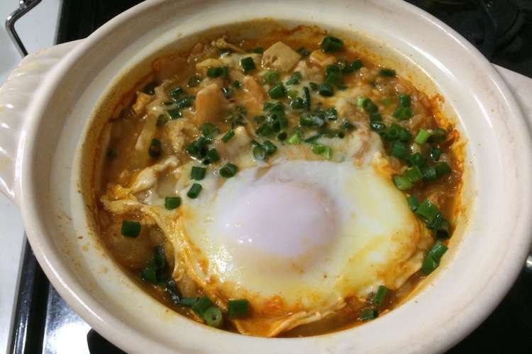 豚汁リメイク キムチ雑炊 W レシピ 作り方 By おすずっきー クックパッド