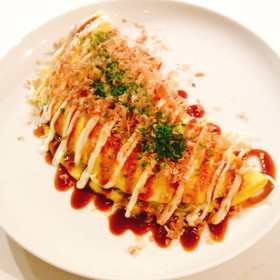 簡単♪ヘルシーなお好み焼き風〜