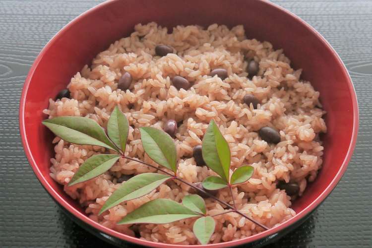 炊飯器で炊くお赤飯 精進料理 レシピ 作り方 By 今日の献立 山城屋 クックパッド 簡単おいしいみんなのレシピが364万品