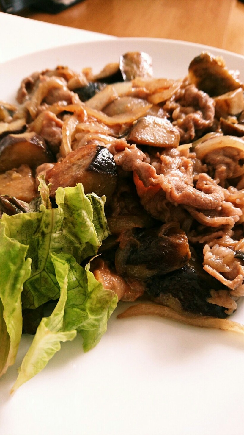 簡単♪茄子と牛肉の味噌にんにく炒め⭐ by マリリンのmama 【クックパッド】 簡単おいしいみんなのレシピが356万品