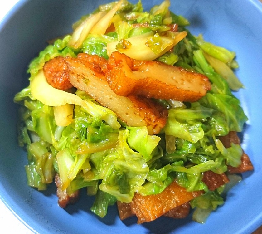 キャベツとベーコンの炒め物のレシピ