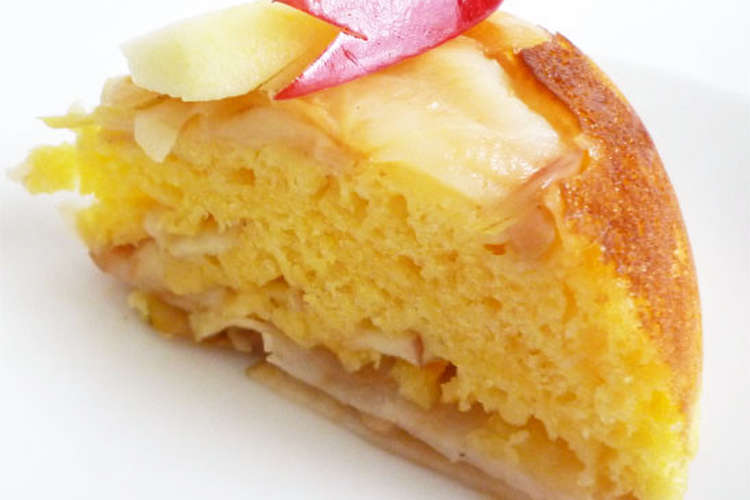 炊飯器で Hmと豆乳とりんごのケーキ レシピ 作り方 By Liqueur クックパッド 簡単おいしいみんなのレシピが350万品