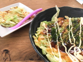 子供と一緒に♡ダイエットお好み焼き꙳