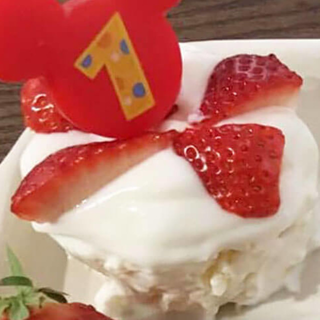 乳児用ケーキ 1才でも食べられるケーキ レシピ 作り方 By こどものヒトサラ クックパッド