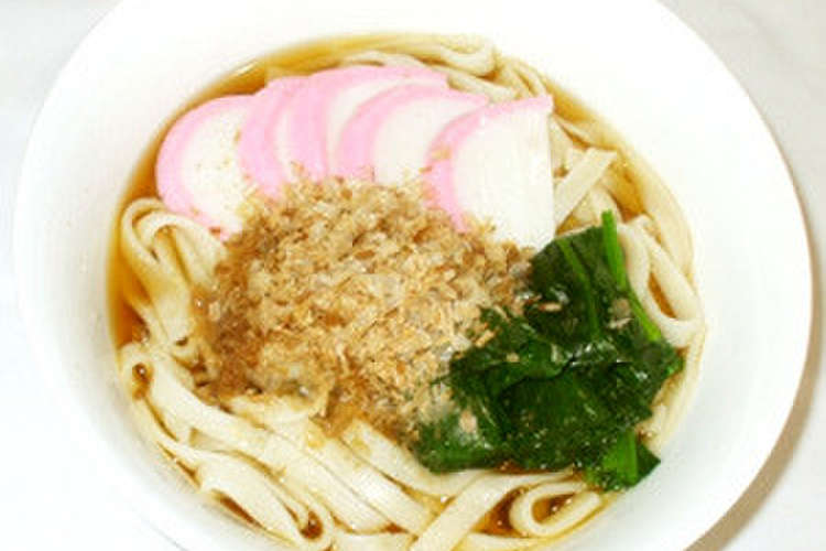 きしめん 夜食 軽い夕食に 簡単 レシピ 作り方 By 漢方薬のタカキ大林店 クックパッド