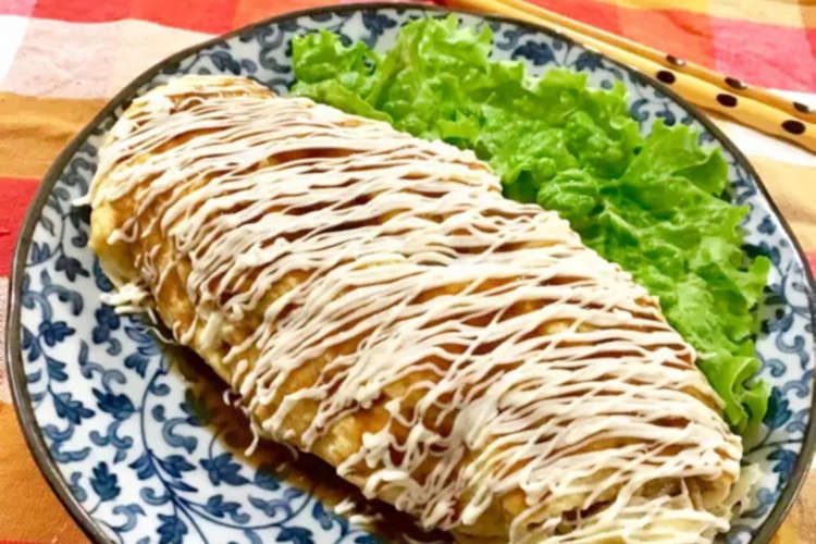 焼きそば入り よくばりとん平焼き レシピ 作り方 By Pumママ クックパッド 簡単おいしいみんなのレシピが352万品