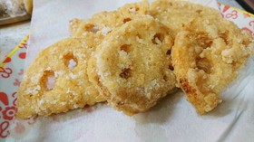 子供も大好き❤れんこんの唐揚げ