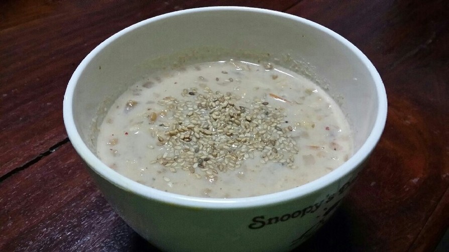 乾燥湯葉の食べるスープの画像