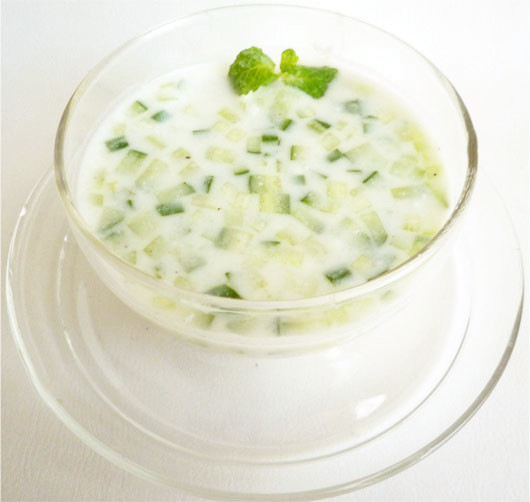 タラトル　きゅうりとヨーグルトのスープの画像