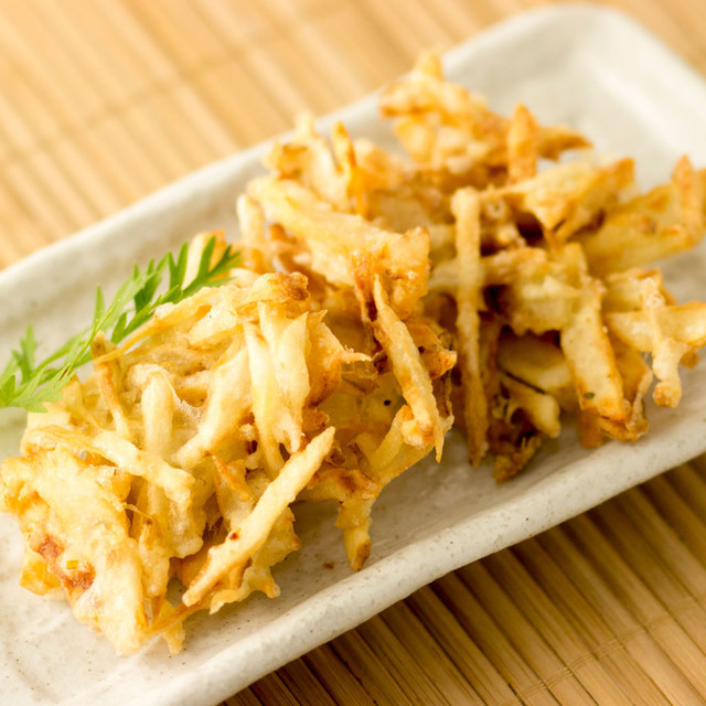 簡単 菊芋の美味しい食べ方 菊芋かき揚げ レシピ 作り方 By 菊池まるごと市場 クックパッド