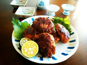 ごぼう入り鶏つくね