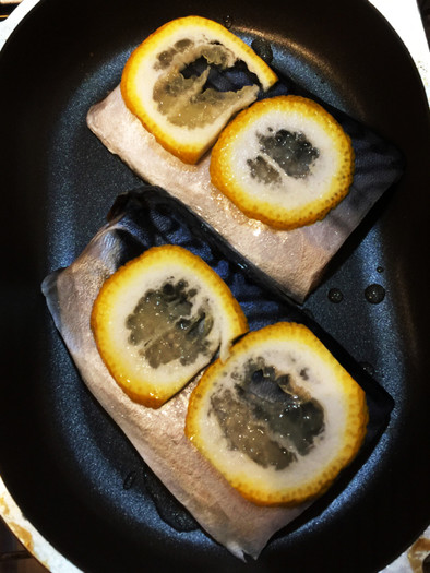 コストコ☆塩サバフィレの柚子やきの写真